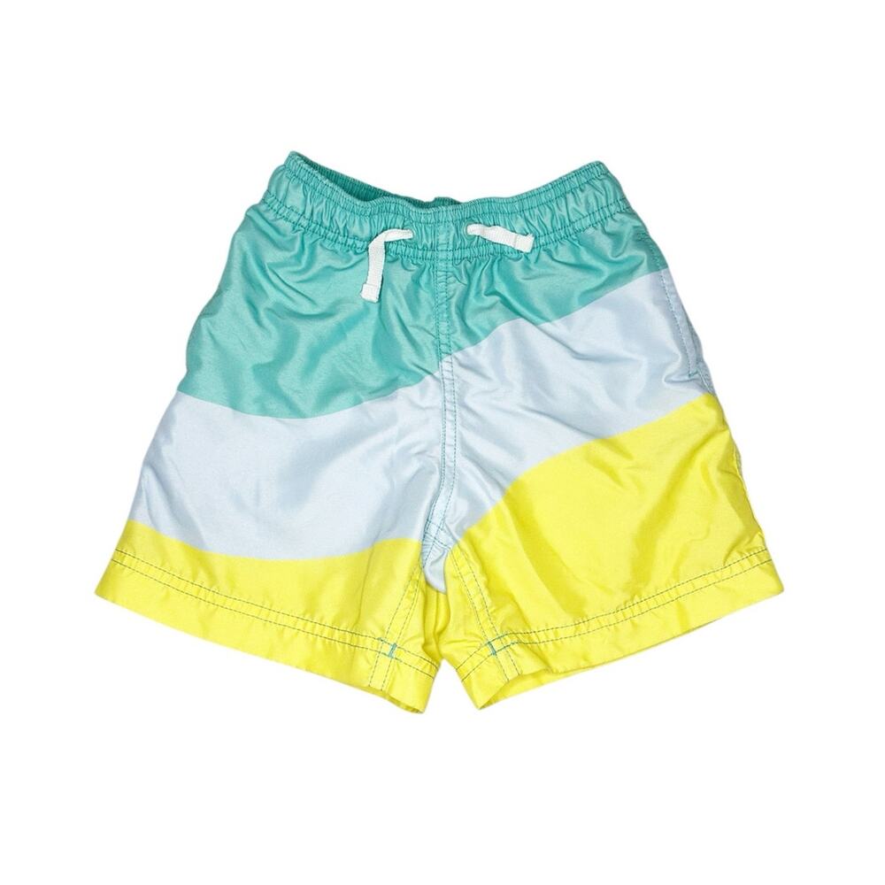 Hanna Andersson Tri-Color Swim Trunks Size 100cm (4)